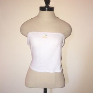 white tube top